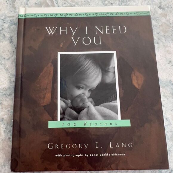 Why I Need You by Gregory Lang- hardcover - Picture 1 of 4
